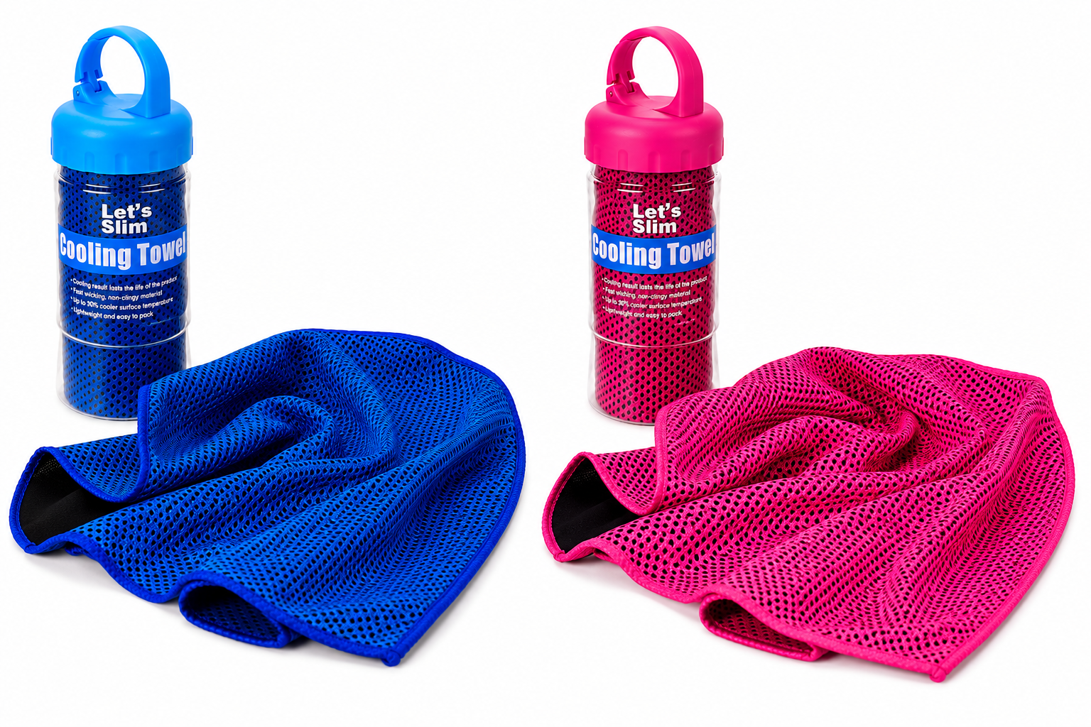 Instant Cooling Towel with Carrying Case