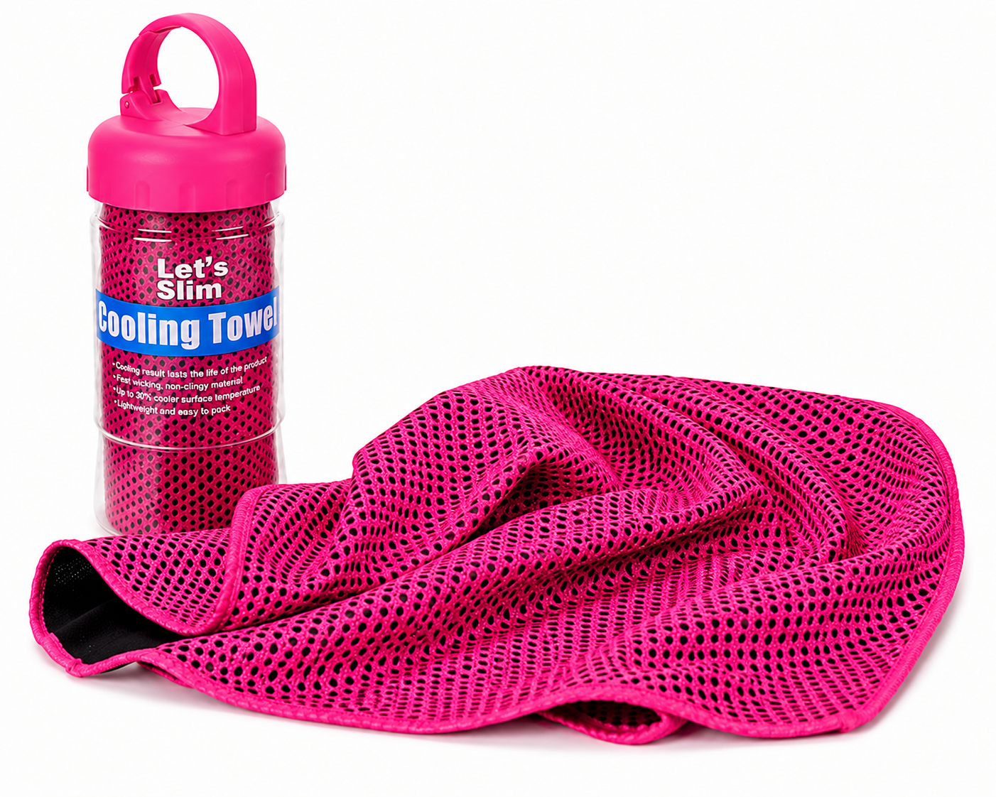 Instant Cooling Towel with Carrying Case