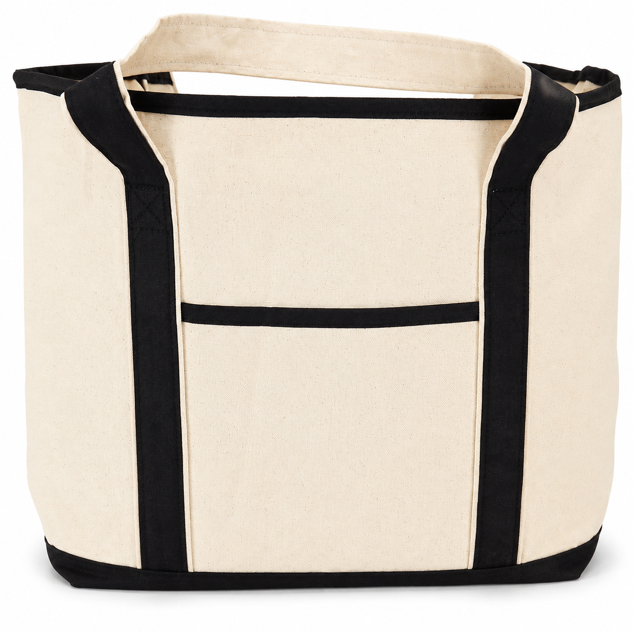 Your Stay Stocked Jumbo Heavy Canvas Beach Tote