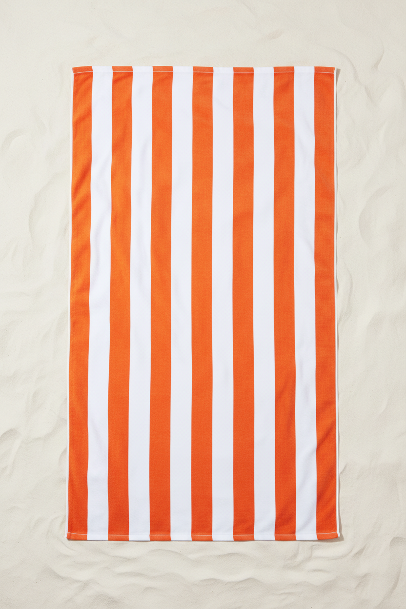 Extra-Thick 100% Cotton Cabana Beach Towel – 30 × 60
