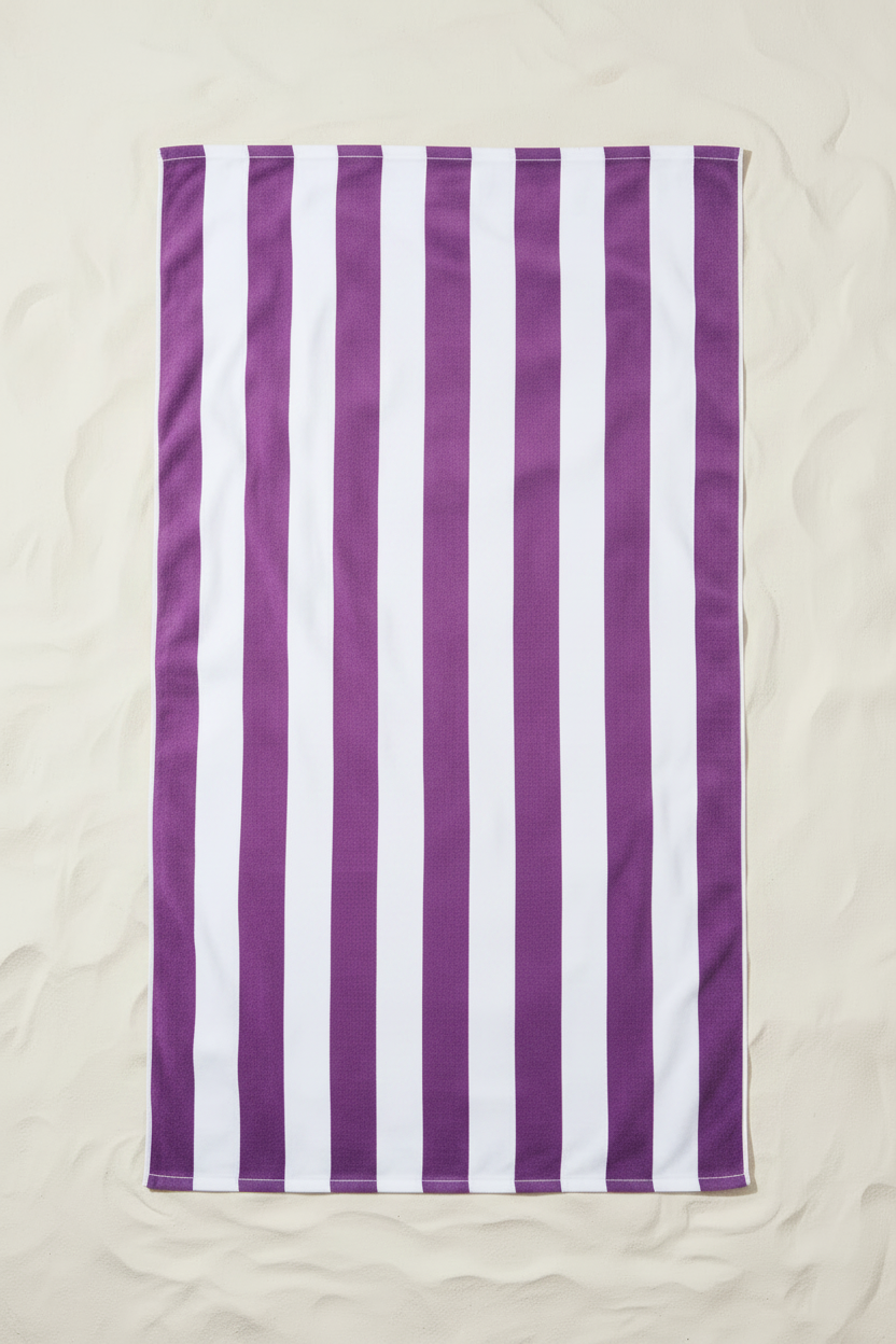Extra-Thick 100% Cotton Cabana Beach Towel – 30 × 60