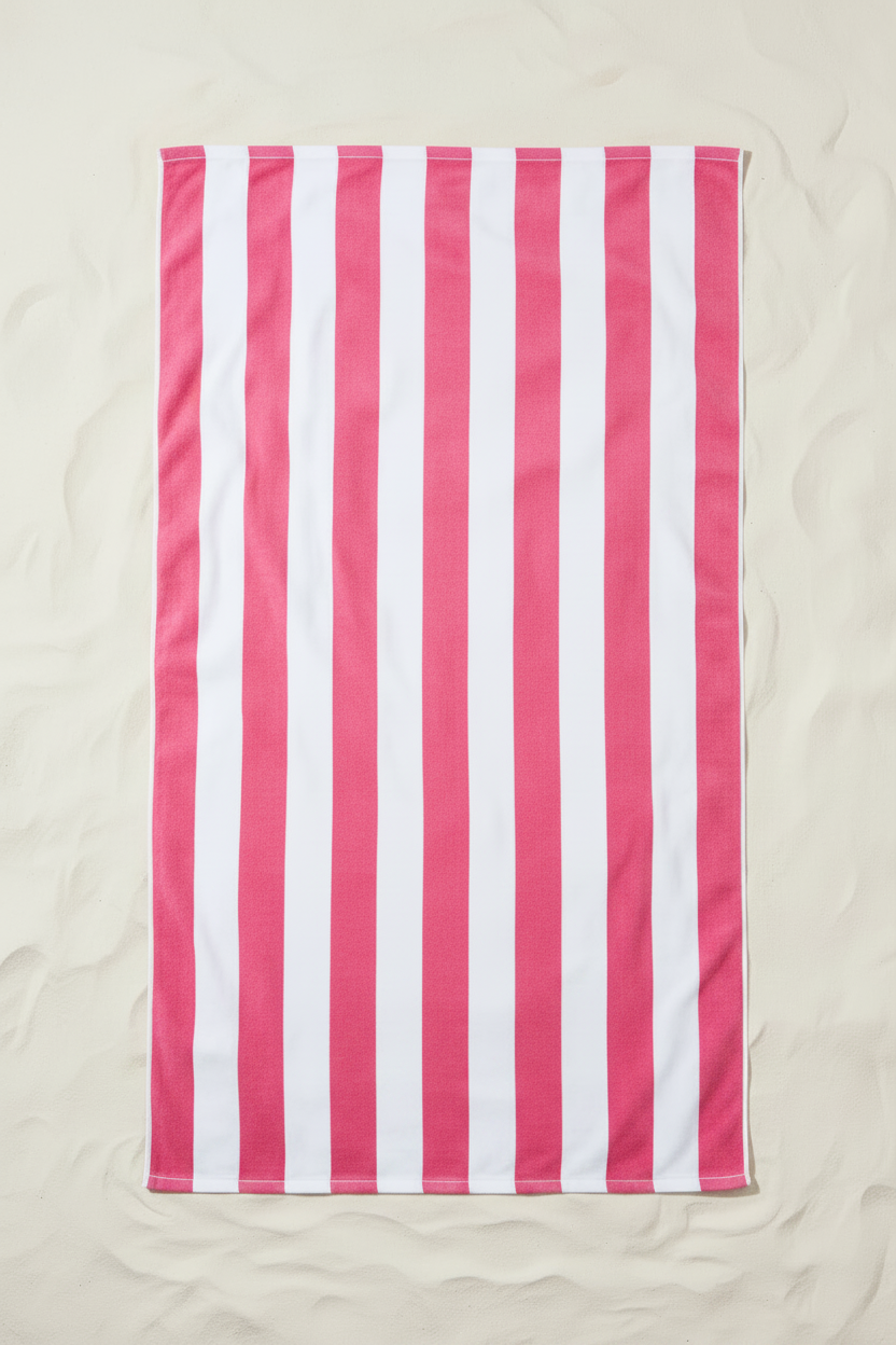 Extra-Thick 100% Cotton Cabana Beach Towel – 30 × 60