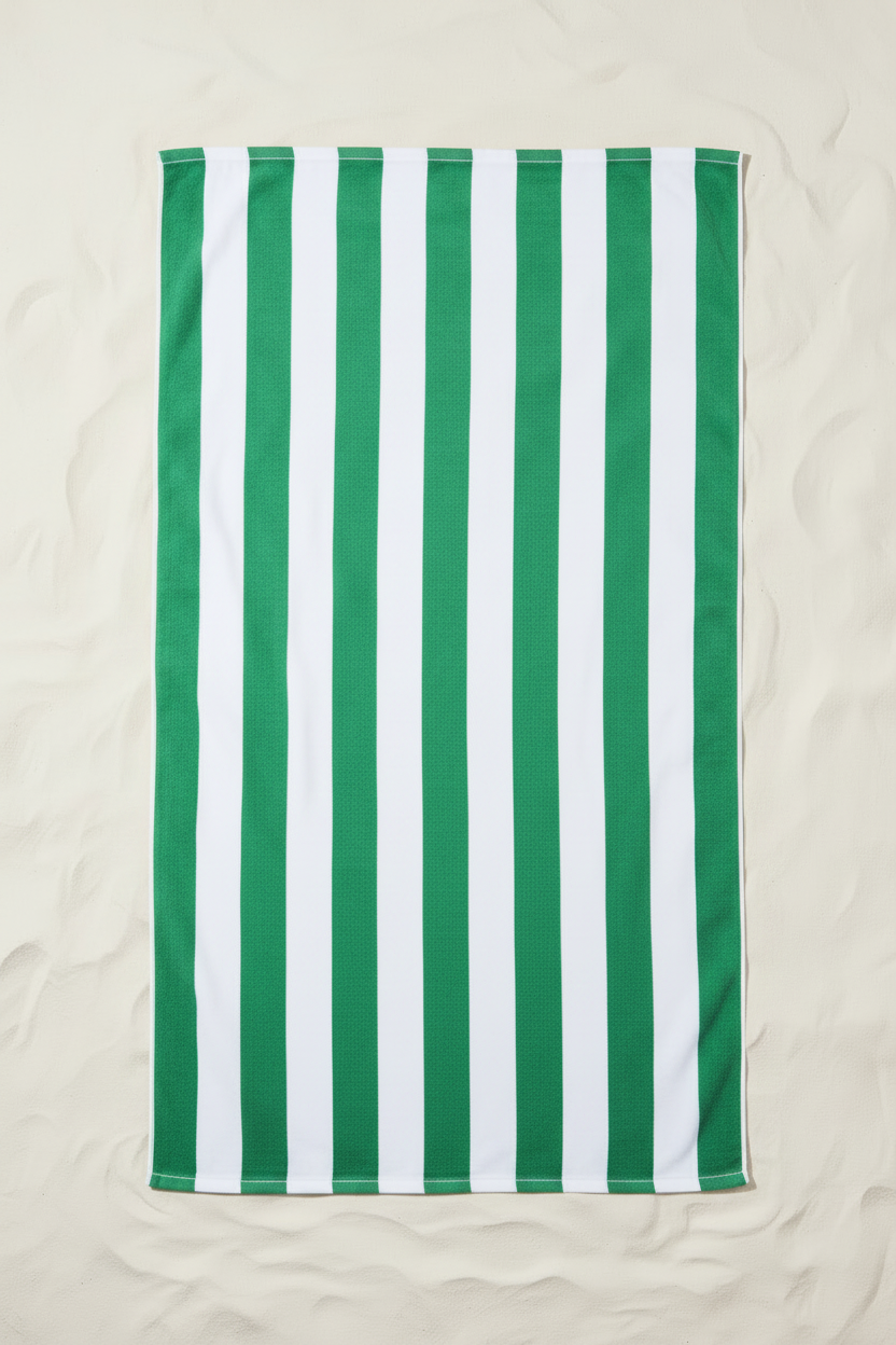 Extra-Thick 100% Cotton Cabana Beach Towel – 30 × 60