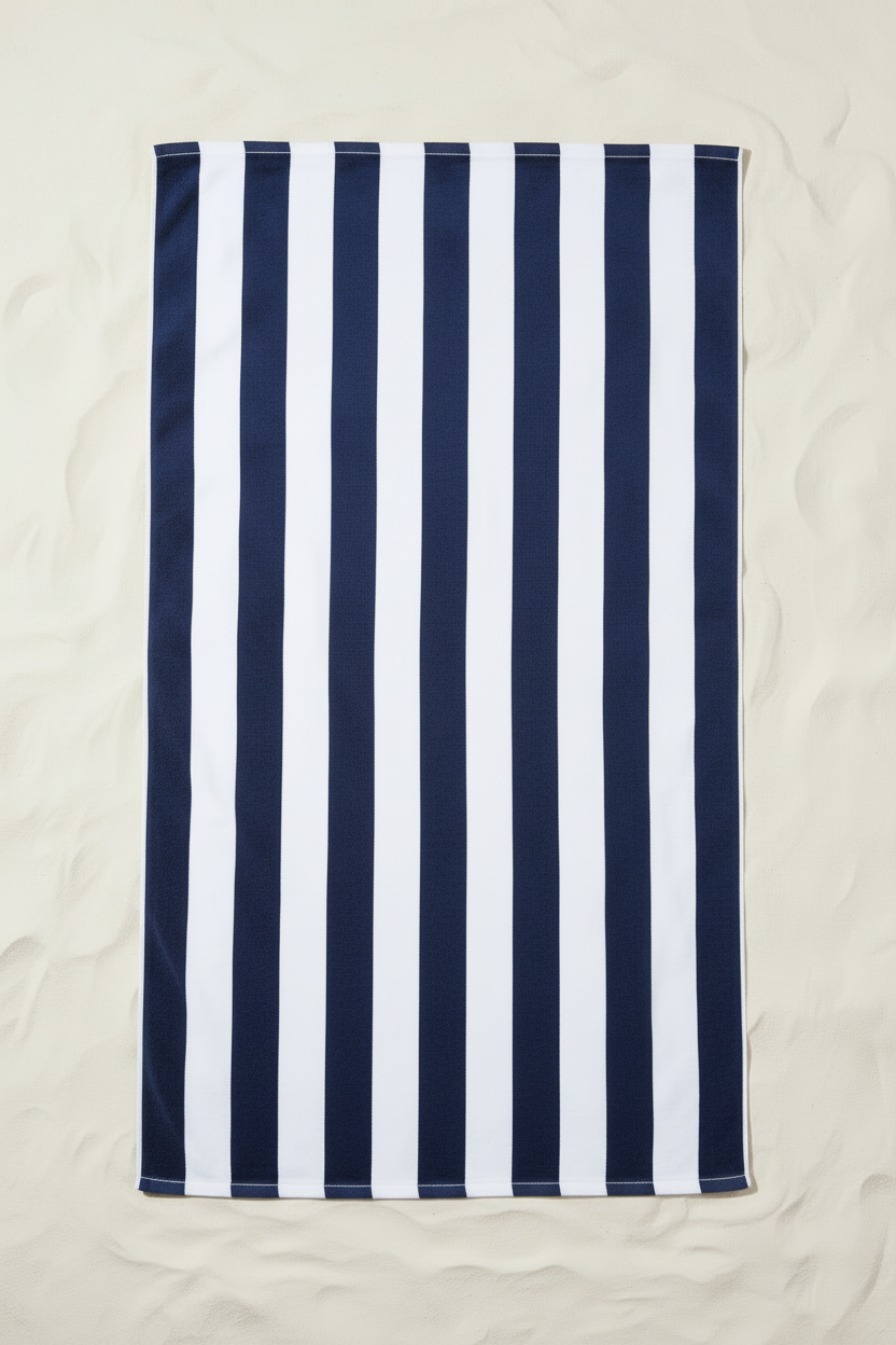 Extra-Thick 100% Cotton Cabana Beach Towel – 30 × 60